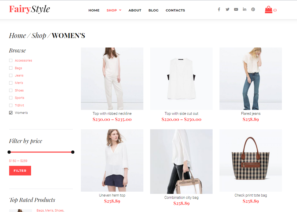 Fashion WordPress WooCommerce Themes